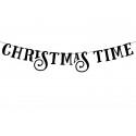 Baner Christmas Time, 14 x 80cm, 1szt.