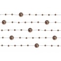 Girlandy perłowe, brąz, 1,3m, 1op.