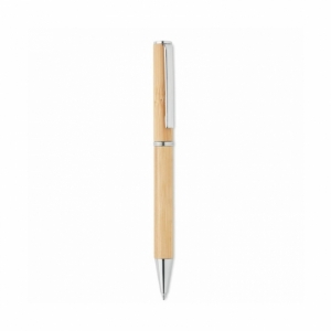 NAIRA - Bambusowy długopis wykręcany z logo