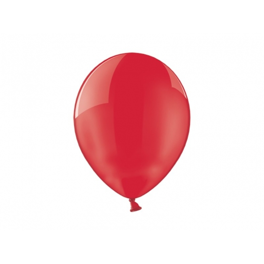 Balony 10", Crystal Royal Red, 1op.