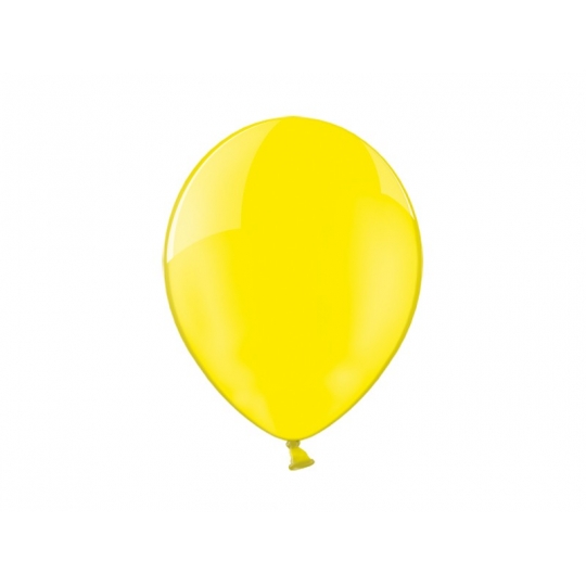 Balony 14", Crystal Yellow, 1op.