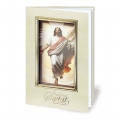 Kartka Wielkanocna z grafika Jezusa Zmartwychwstałego