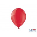 Balony Strong 27cm, Crystal Poppy Red, 100szt.