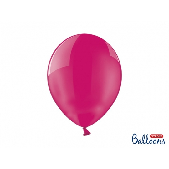 Balony Strong 30cm, Crystal Hot Pink, 100szt.