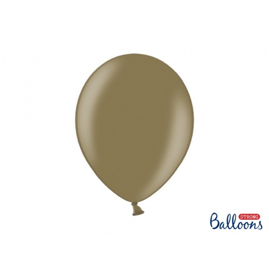 Balony Strong 30cm, Metallic Cappuccino, 50szt.