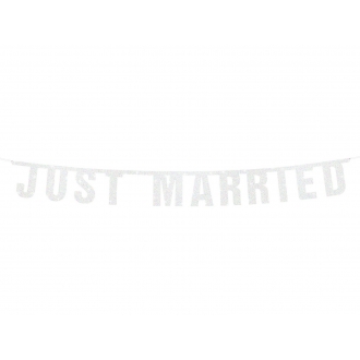 Baner Just Married, 18 x 170cm