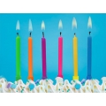 Świeczki urodzinowe Kolorowe, mix, 1op.
