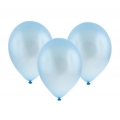 Balon metaliczny 12" "Bronisze" / błękitny, 100 szt.