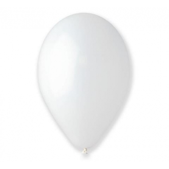 Balon G90 pastel 10" - "transparent" / 100 szt.