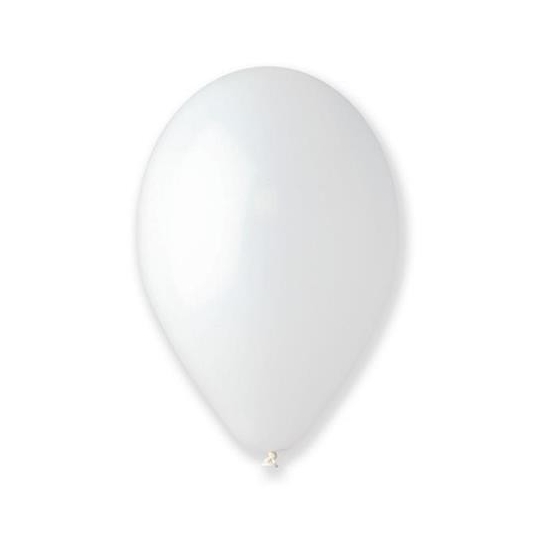 Balon G90 pastel 10" - "transparent" / 100 szt.