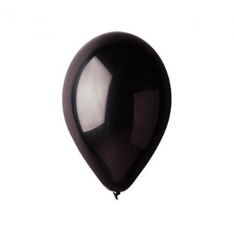 Balon G90 pastel 10" - "czarny" / 100 szt.