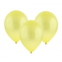 Balon metaliczny 12" "Bronisze" / żółty, 100 szt.