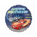 Balon foliowy 18'' CIR - "Cars - Happy Birthday"