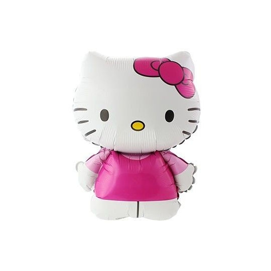 Balon foliowy 24" FX - "Hello Kitty (różowa kokardka)"
