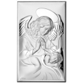 Obrazek Srebrny z Aniołem przy Dziecku WVL81285