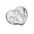 Obrazek Srebrny z Aniołkiem Okrywającym Dziecko WVL81258