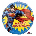 Balon foliowy 18'' CIR - "Superman Happy Birthday "