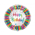 Balon foliowy 18" UQ "Happy Birthday"