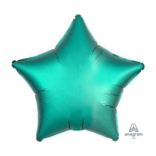Balon foliowy Satyna Lux S15, STR Zielony, 43 cm