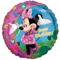 Balon foliowy 18" CIR - "Minnie Happy Birthday"