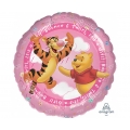 Balon foliowy 18" CIR - "Pooh - It's a Girl"