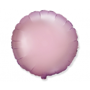 Balon foliowy 18 cali FX - Okrągły (satynowy pastel liliowy)