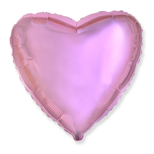 Balon foliowy 18" FX - "Serce" (b. jasnoróżowe)