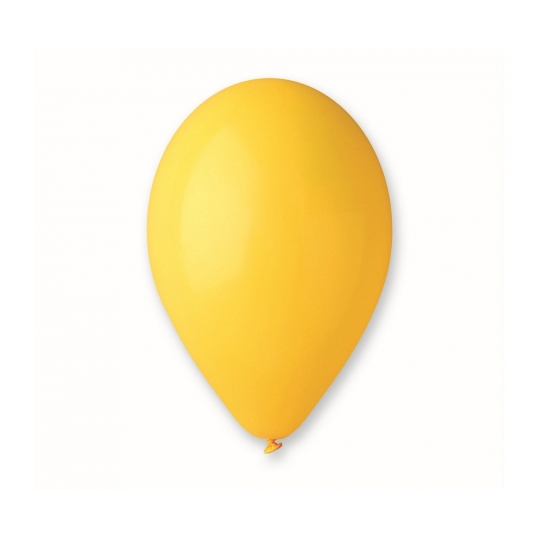 Balon G110 pastel 12" - "ciemnożółty" / 100 szt.
