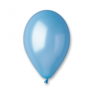 Balon GM110 metal 12" - "błękitny" / 100 szt.