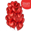 Bukiet z balonów w kształcie serc