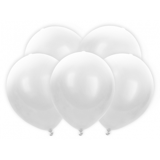 Balony Led 30cm, biały