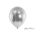 Balony Glossy 30cm, srebrny