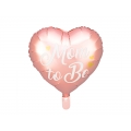 Balon foliowy Mom to Be, 35cm, różowy