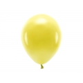 Balony ciemno żółte pastelowe, Eco 30cm