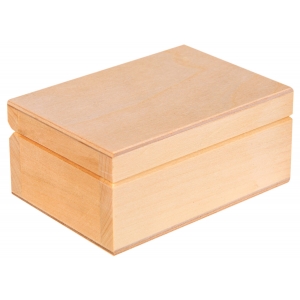 Drewniana szkatułka na obrączki ślubne
