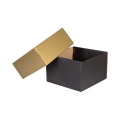 Złoto-czarne pudełko 300x300x200