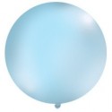Balon 1m, okrągły, Pastel błękit, 1szt.