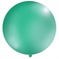 Balon 1m, okrągły, Pastel leśna zieleń, 1szt.