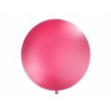 Balon 1m, okrągły, Pastel fuksja, 1szt.