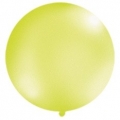 Balon 1m, okrągły, Metallic z. jabłuszko, 1szt.